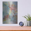 'Quasar 2 Rose' by Danhui Nai – Metal Wall Art, 12x16 room view
