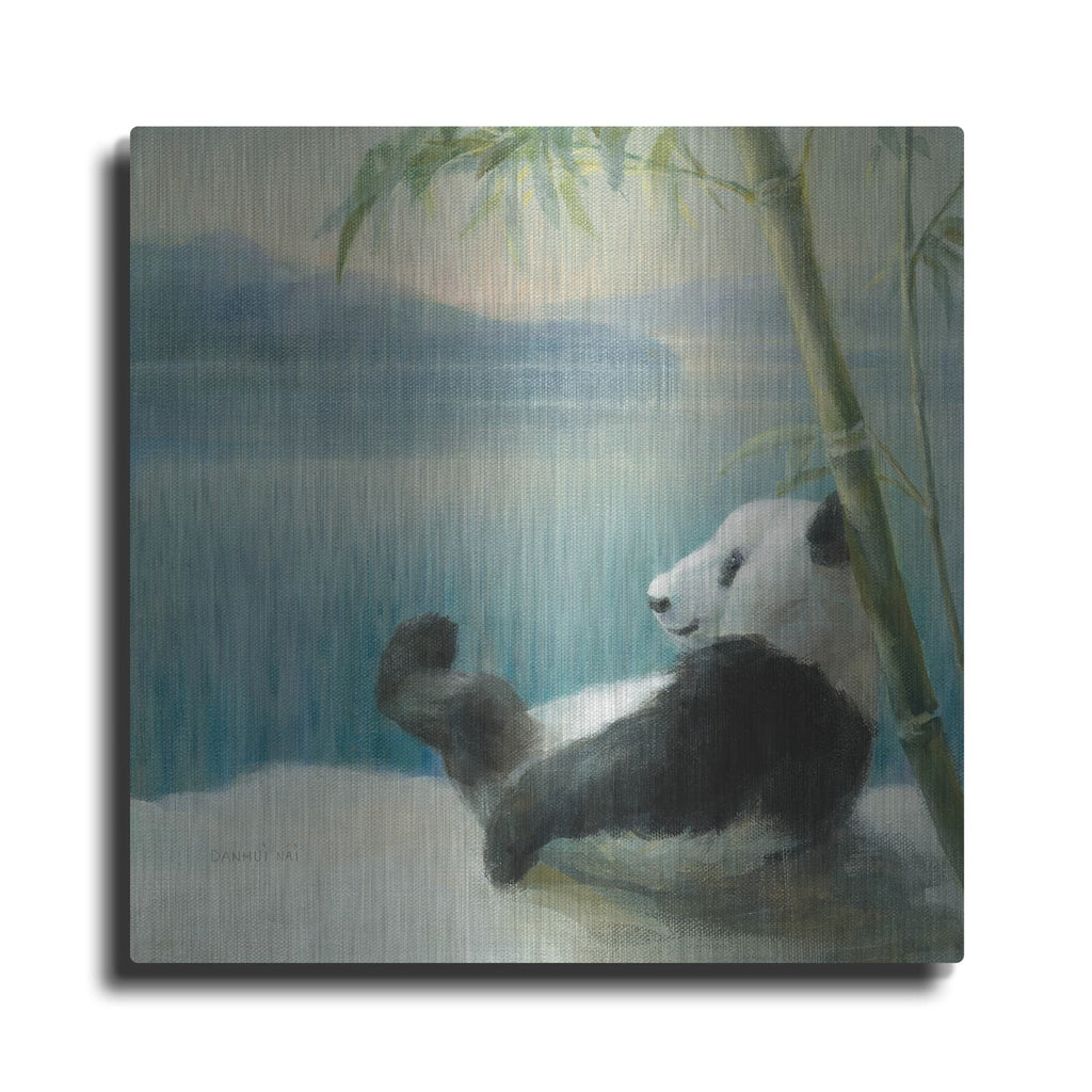 'Resting In Bamboo' by Danhui Nai – Metal Wall Art