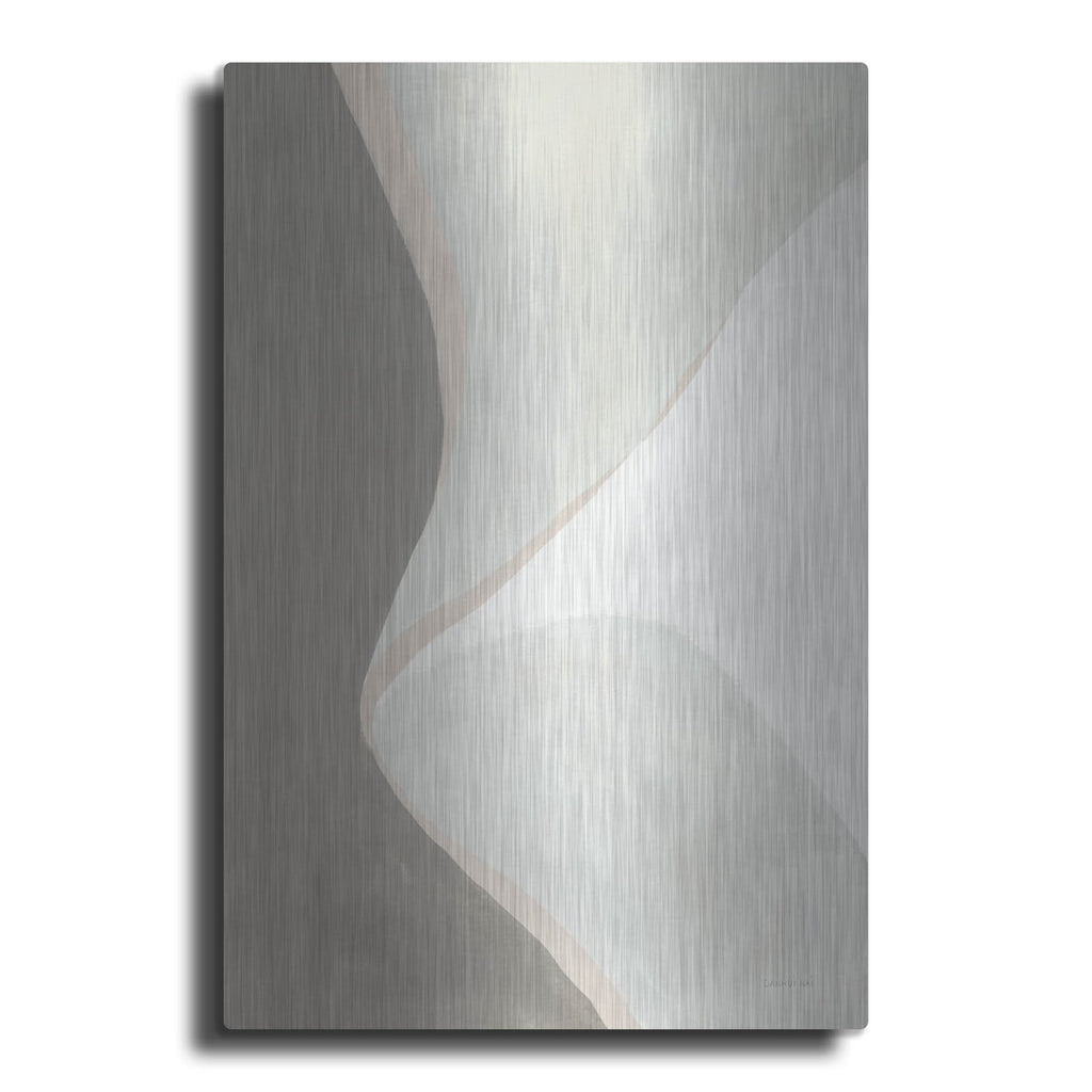'Retro Abstract 3 Neutral' by Danhui Nai – Metal Wall Art