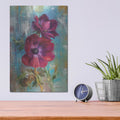 'Rich Anemones 1' by Danhui Nai – Metal Wall Art, 12x16 room view
