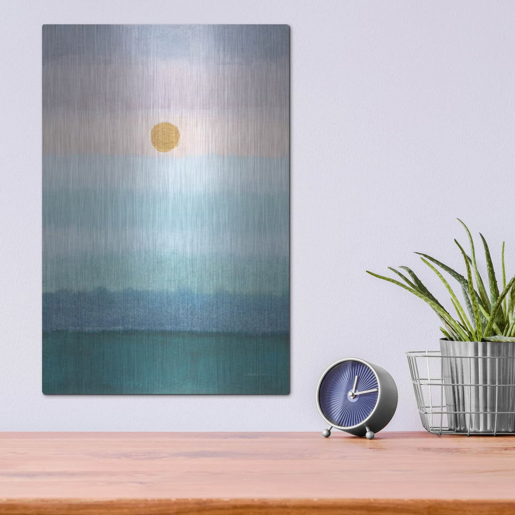 'Rising And Setting' by Danhui Nai – Metal Wall Art, 12x16 room view