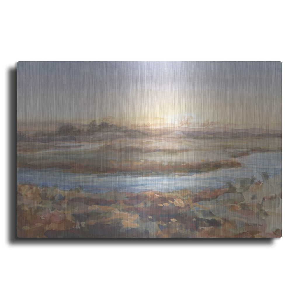 'River At Dawn' by Danhui Nai – Metal Wall Art
