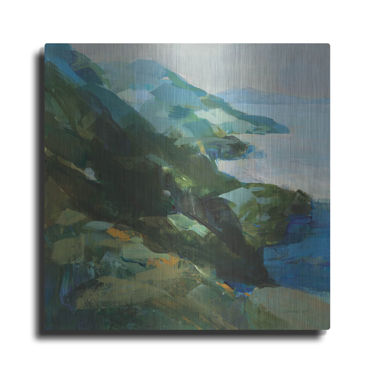 'Rocky Shoreline 1' by Danhui Nai – Metal Wall Art