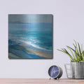 'Rocky Shoreline 2' by Danhui Nai – Metal Wall Art, 12x12 room view