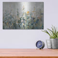 'Rustic Garden Neutral' by Danhui Nai – Metal Wall Art, 16x12 room view