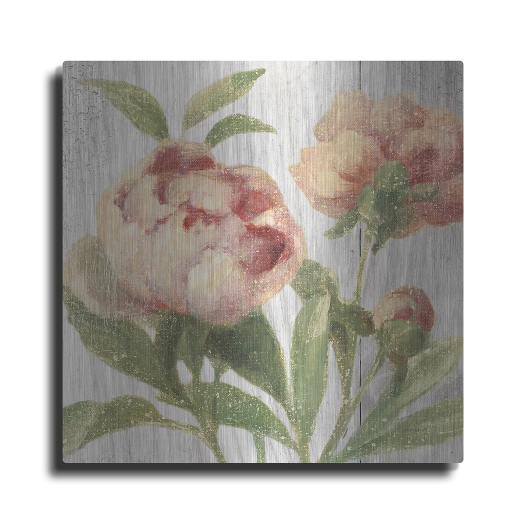 'Scented Cottage Florals 1 C' by Danhui Nai – Metal Wall Art
