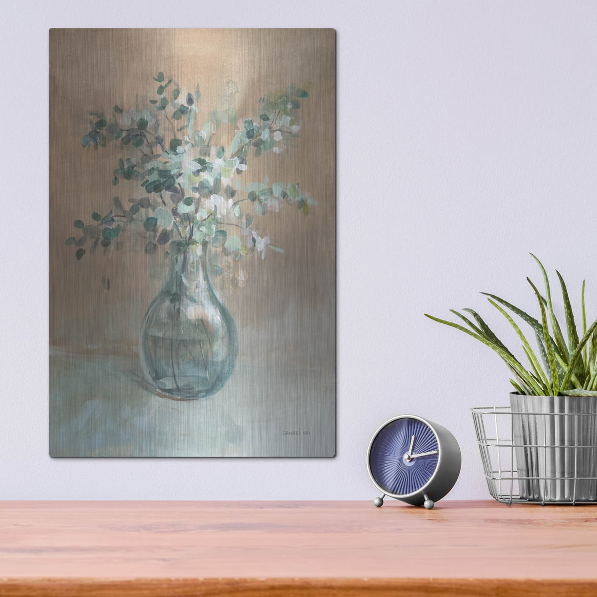 'Scented Cuttings' by Danhui Nai – Metal Wall Art, 12x16 room view