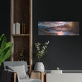 'Sunset Cove' by Dennis Frates – Metal Wall Art, 36x12 room view