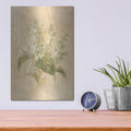 'Scented Floral 2' by Danhui Nai – Metal Wall Art, 12x16 room view