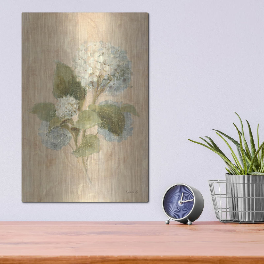 'Scented Floral 4' by Danhui Nai – Metal Wall Art, 12x16 room view