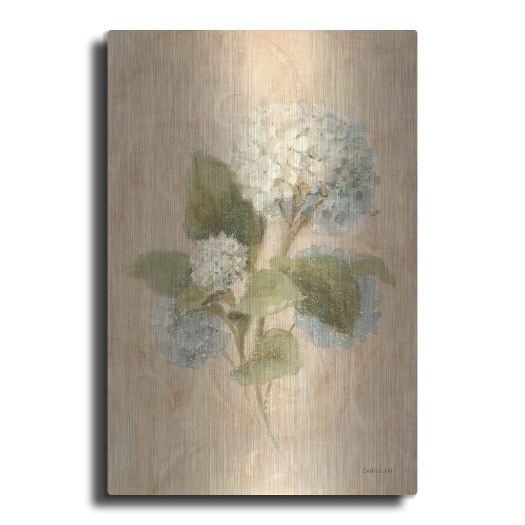 'Scented Floral 4' by Danhui Nai – Metal Wall Art