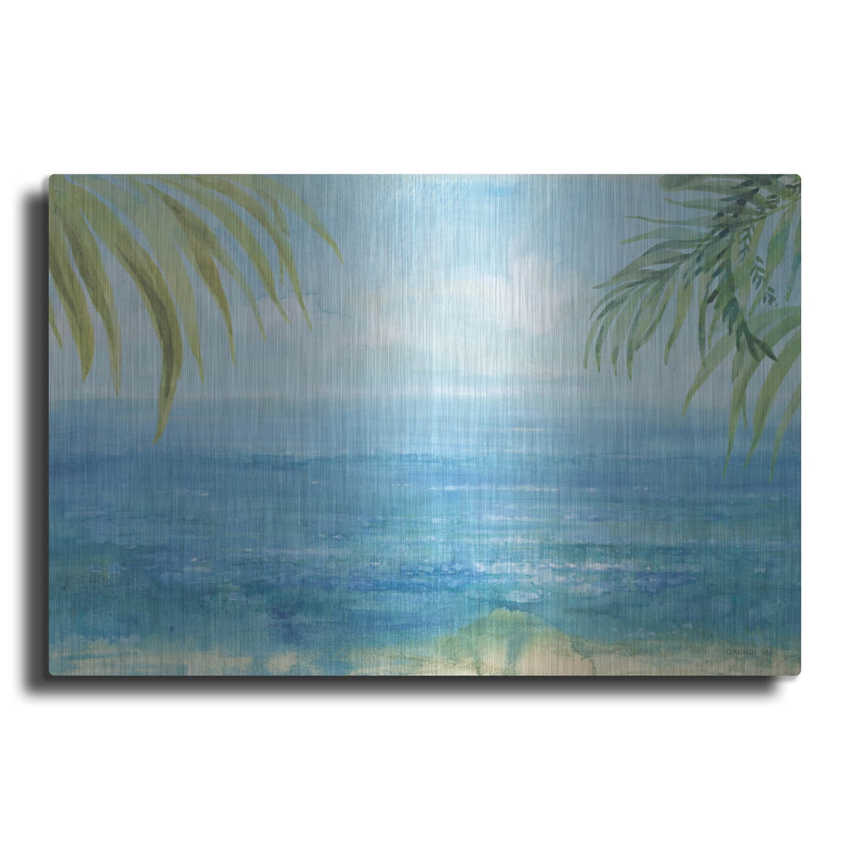 'Sea Sparkle 1 Tropical' by Danhui Nai – Metal Wall Art