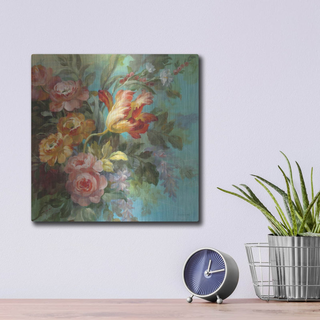 'Seaside Garden 2' by Danhui Nai – Metal Wall Art, 12x12 room view