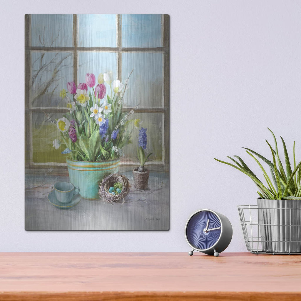 'Seasons 2' by Danhui Nai – Metal Wall Art, 12x16 room view