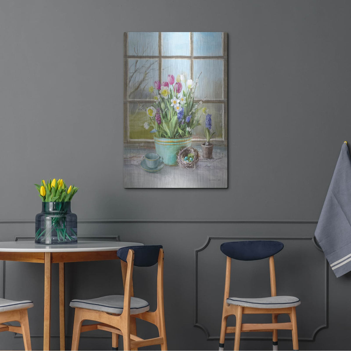 'Seasons 2' by Danhui Nai – Metal Wall Art, 24x36 room view