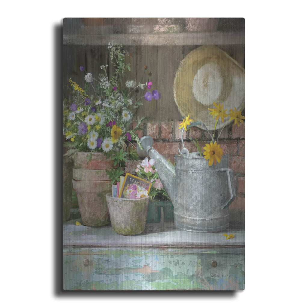 'Seasons 4' by Danhui Nai – Metal Wall Art