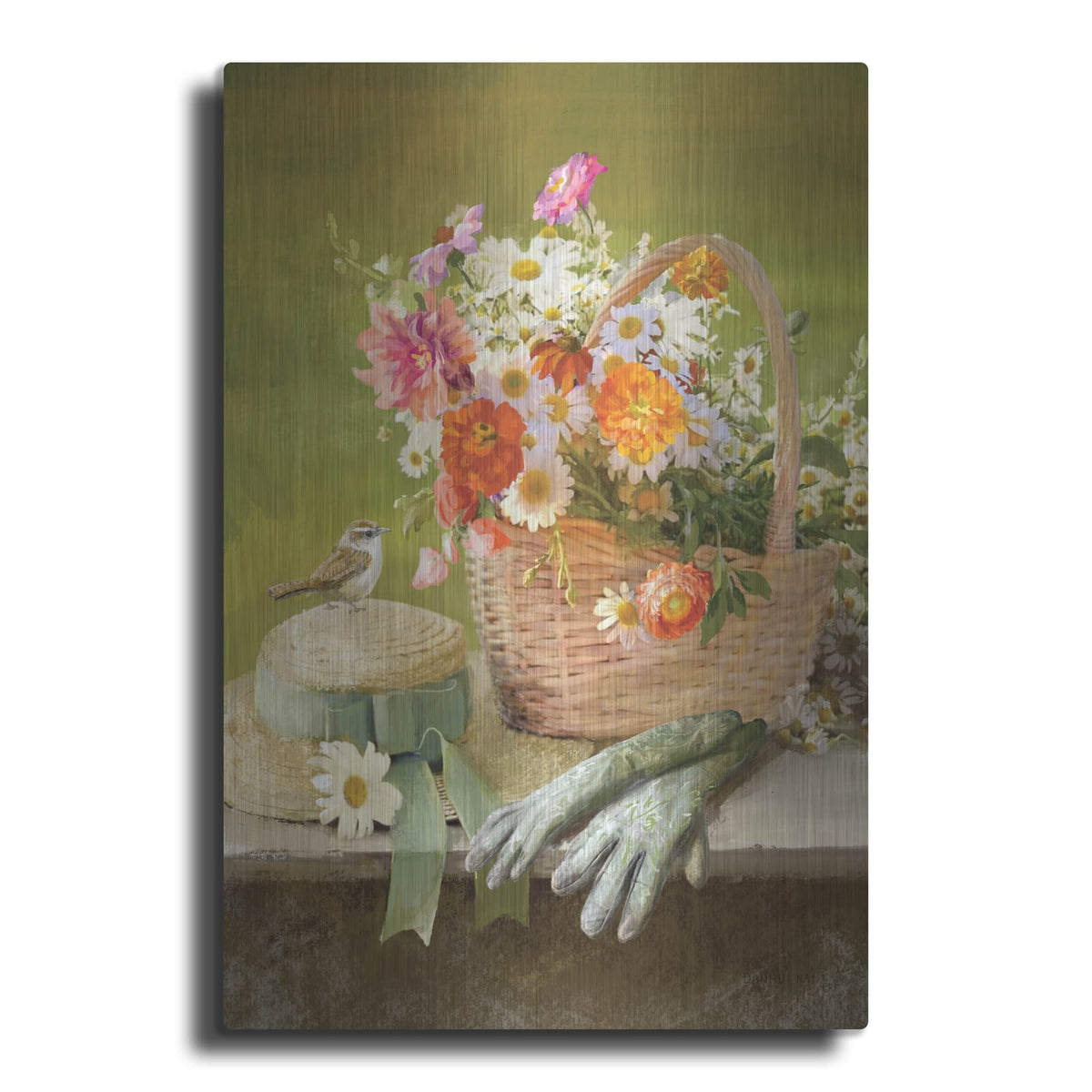 'Seasons 6' by Danhui Nai – Metal Wall Art