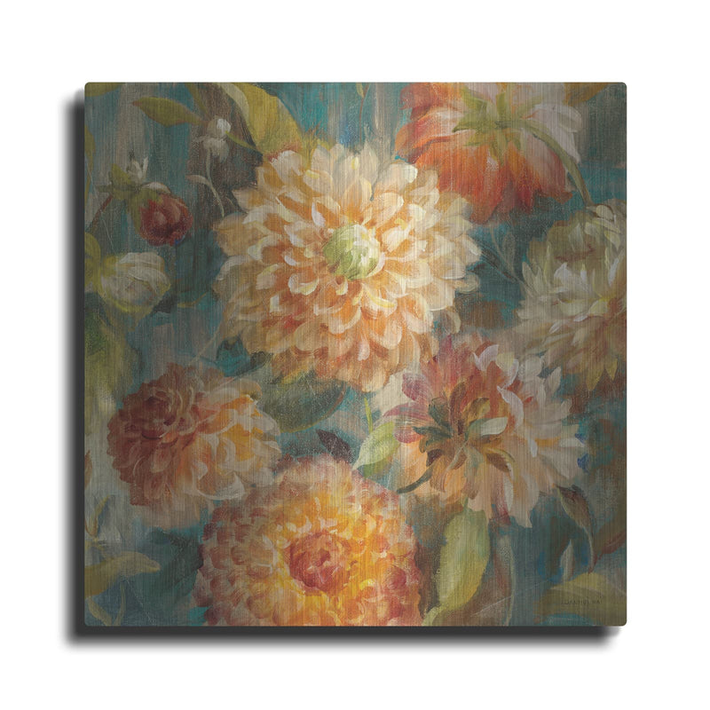 'Secret Garden 2 Cream' by Danhui Nai – Metal Wall Art