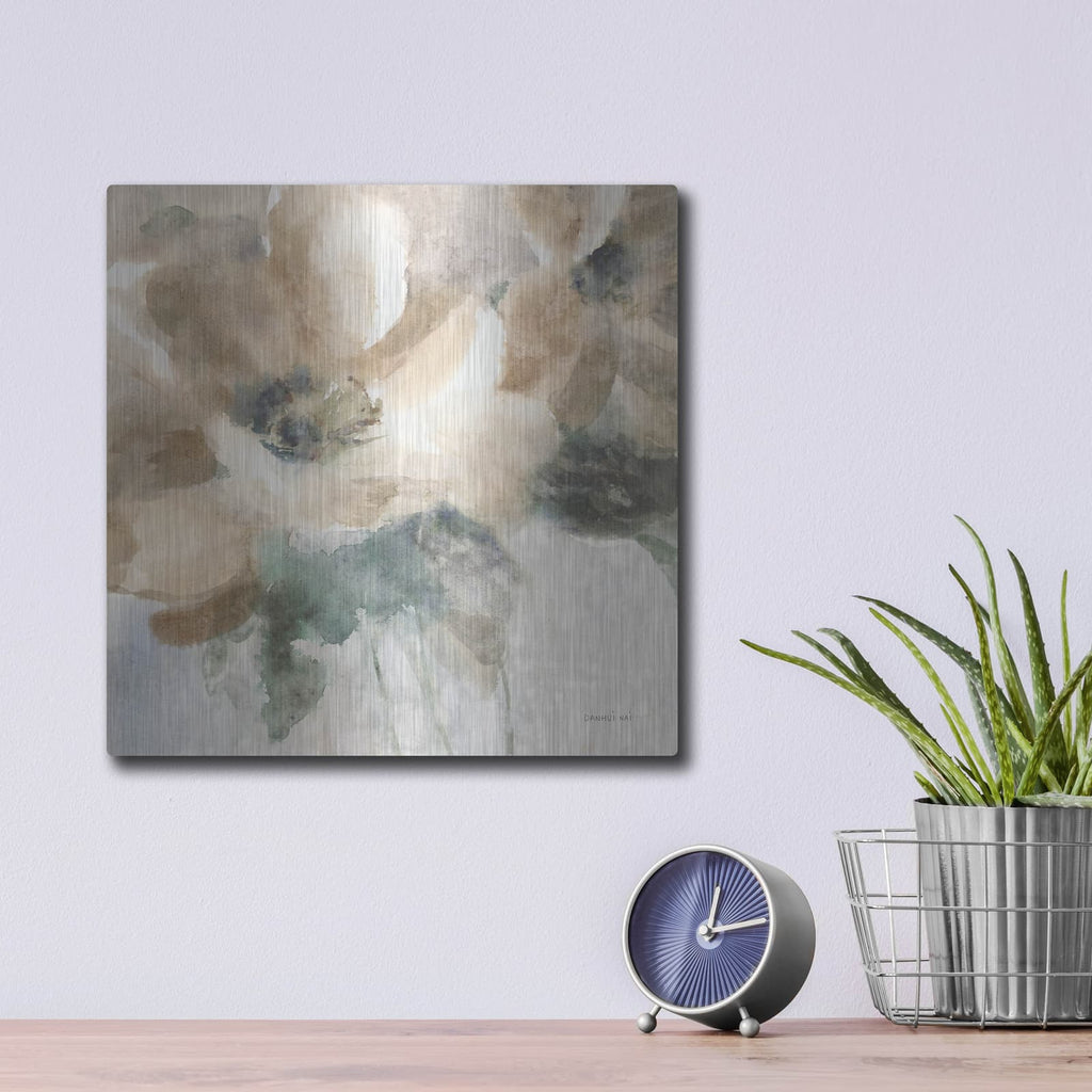 'Sensation 1' by Danhui Nai – Metal Wall Art, 12x12 room view