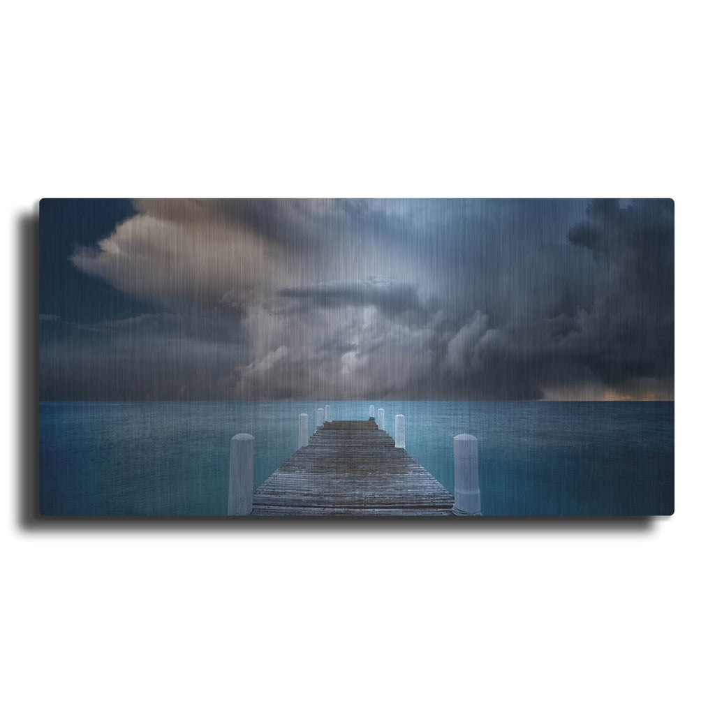 'Pier' by Dennis Frates – Metal Wall Art