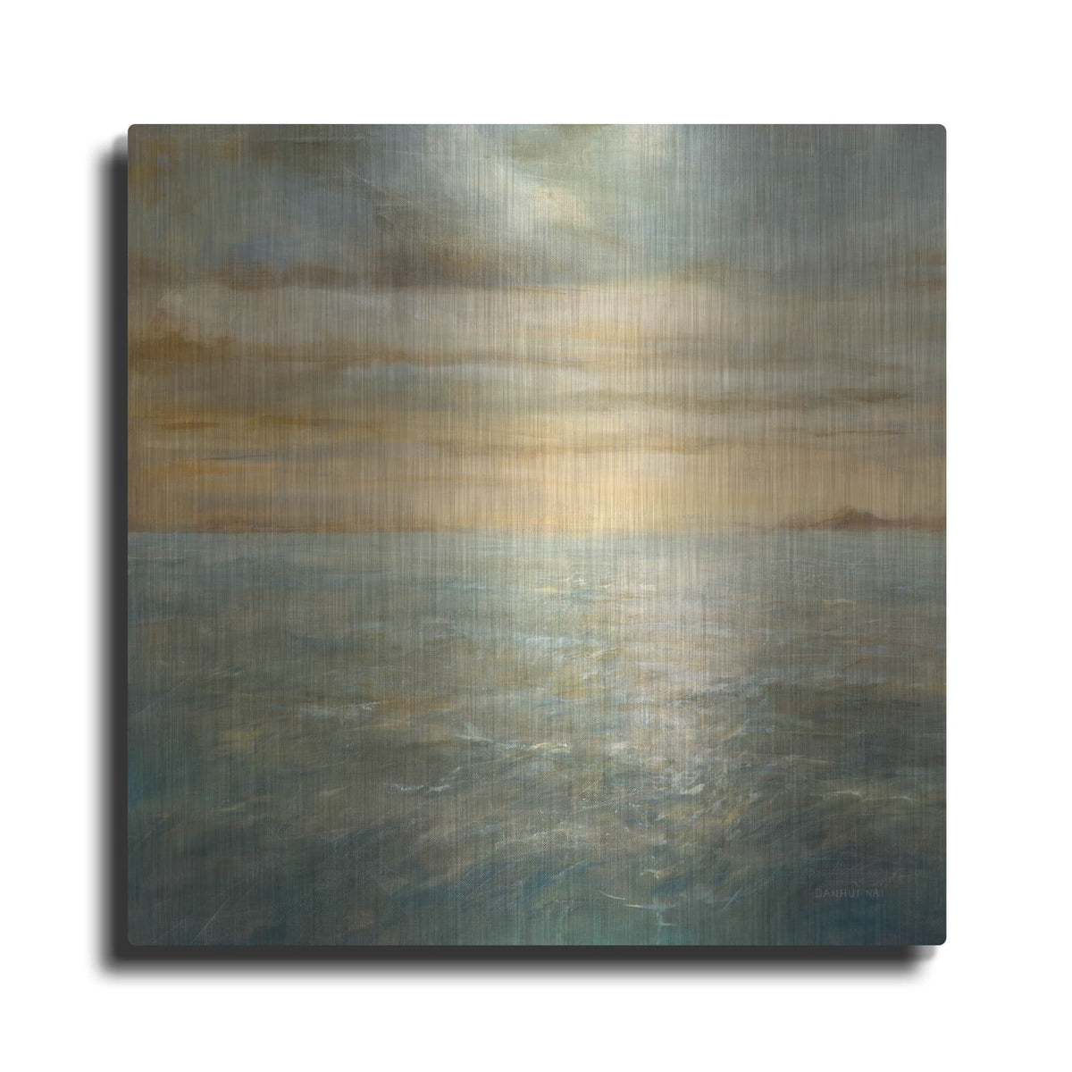 'Serene Sea 1' by Danhui Nai – Metal Wall Art