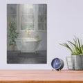 'Simple Pleasures Bath 1 C' by Danhui Nai – Metal Wall Art, 12x16 room view