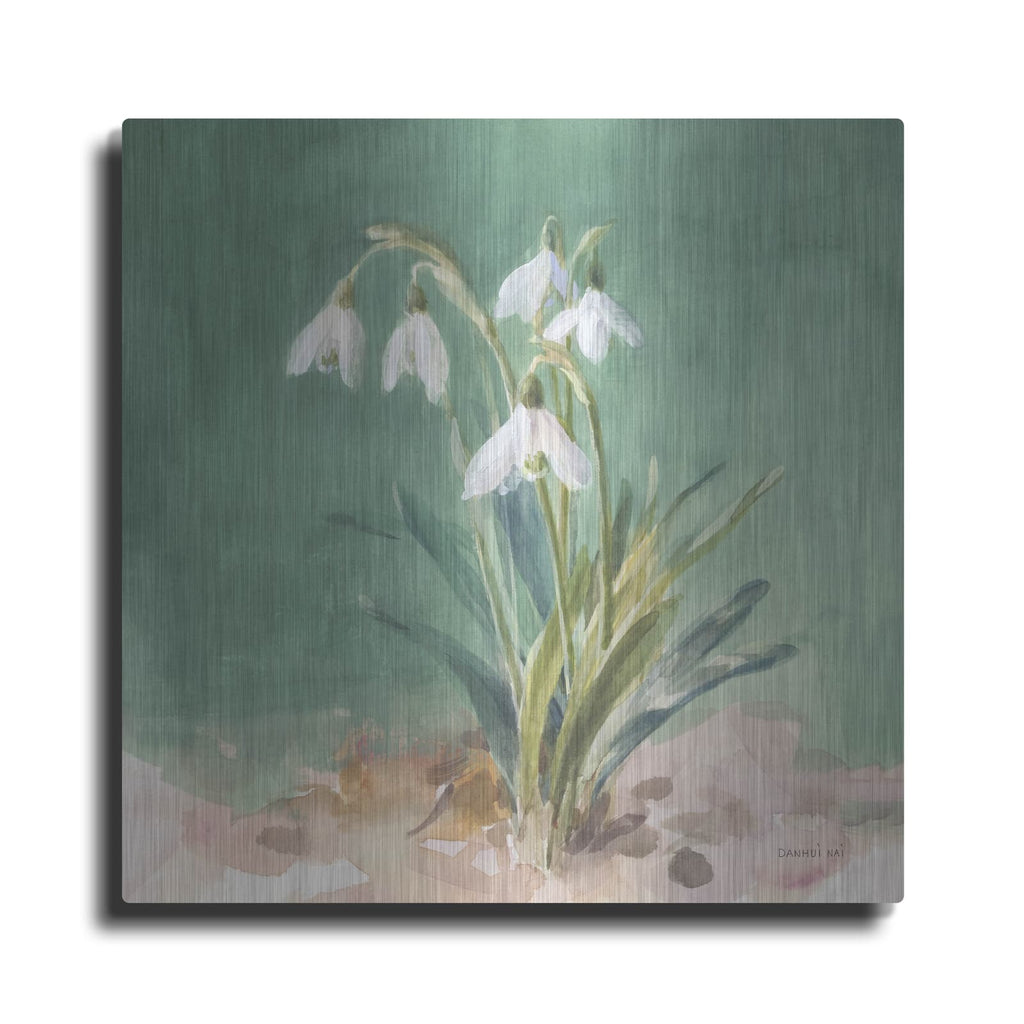 'Soft Dewdrops' by Danhui Nai – Metal Wall Art