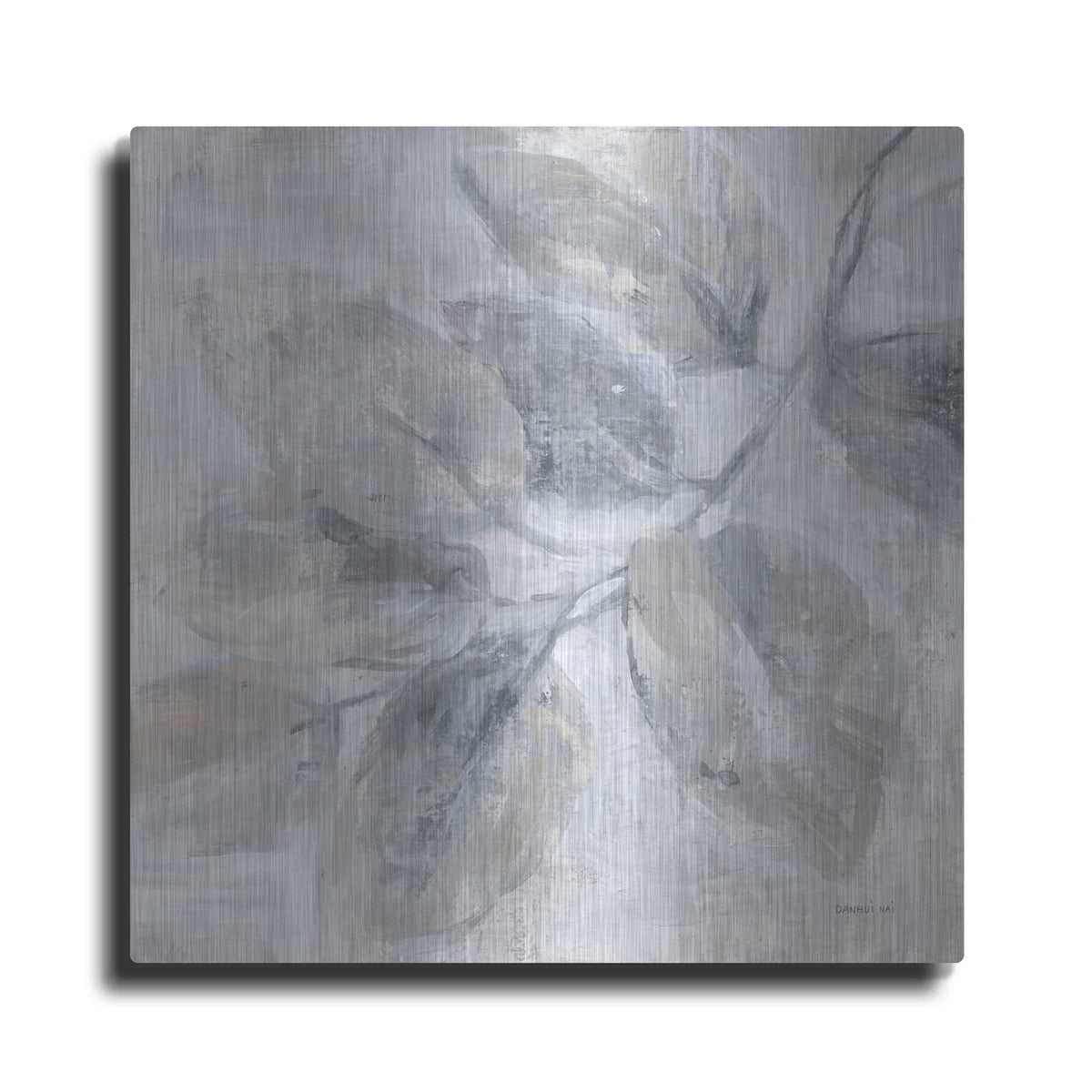 'Soft Leaves 2' by Danhui Nai – Metal Wall Art