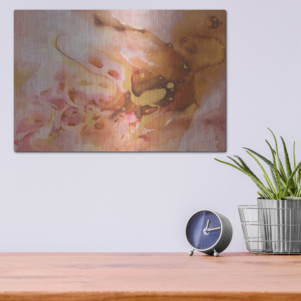 'Solar Flare' by Danhui Nai – Metal Wall Art, 16x12 room view