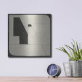 'Someday Soon Tan' by Danhui Nai – Metal Wall Art, 12x12 room view