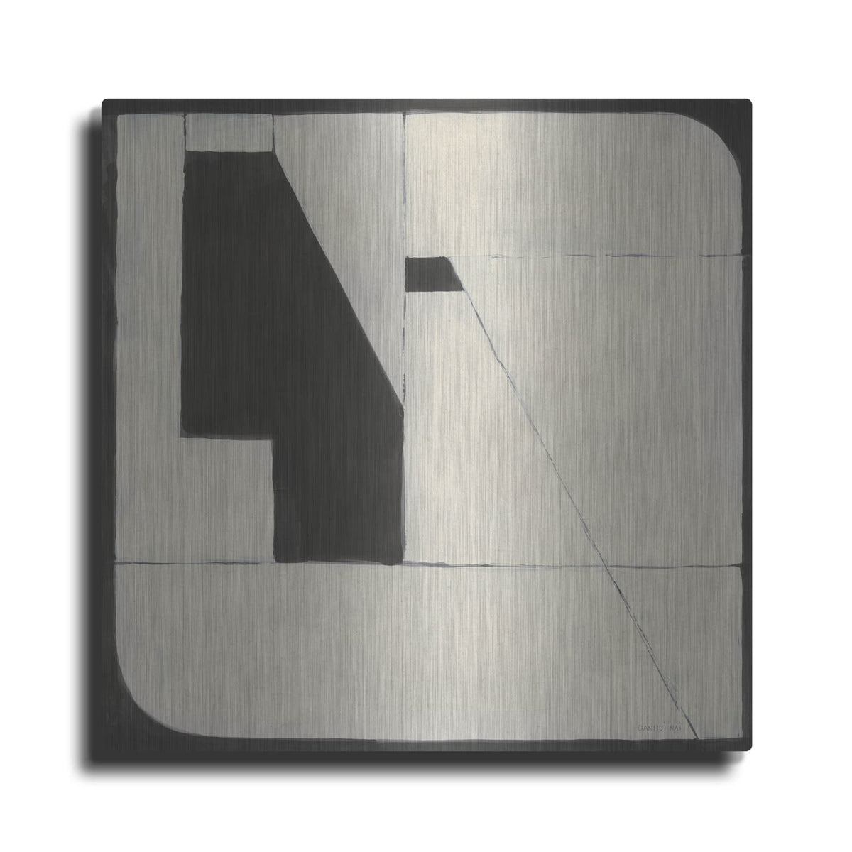 'Someday Soon Tan' by Danhui Nai – Metal Wall Art