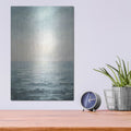 'Soothing Sea' by Danhui Nai – Metal Wall Art, 12x16 room view