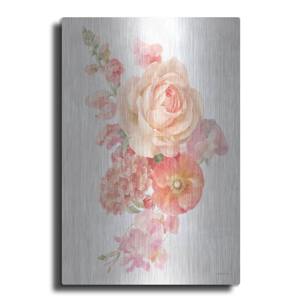 'Sorbet Floret 2' by Danhui Nai – Metal Wall Art