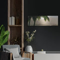 'Misty Palms IV' by Dennis Frates – Metal Wall Art, 36x12 room view