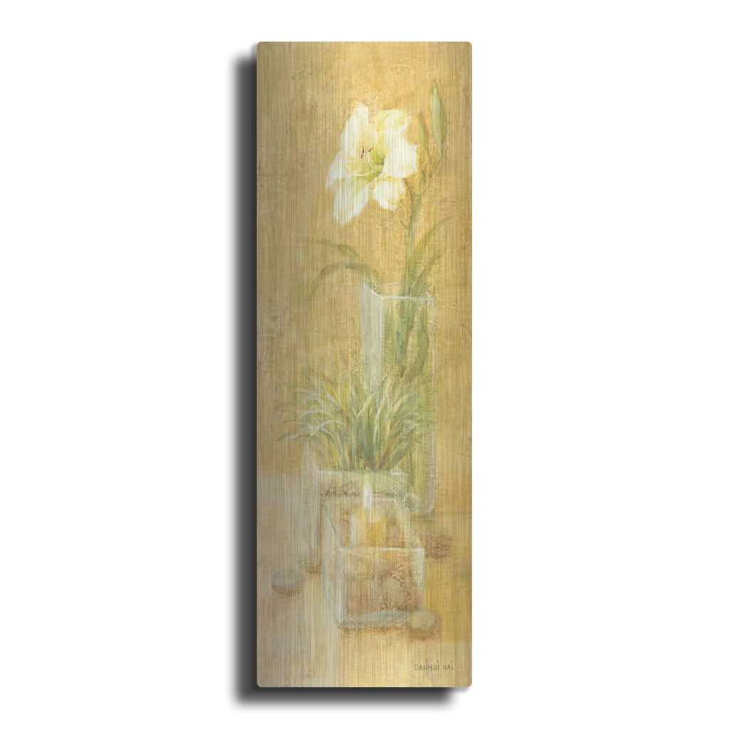 'Spa Lily' by Danhui Nai – Metal Wall Art