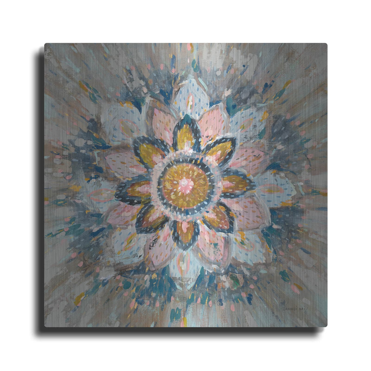 'Spice Mandala' by Danhui Nai – Metal Wall Art