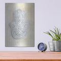 'Spirit Of Hamsa' by Danhui Nai – Metal Wall Art, 12x16 room view