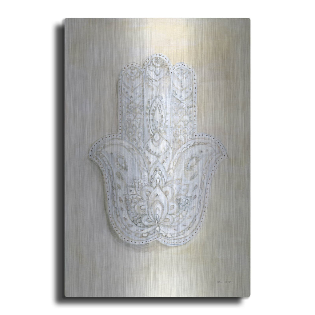 'Spirit Of Hamsa' by Danhui Nai – Metal Wall Art
