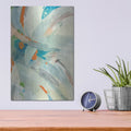 'Spontaneous 1' by Danhui Nai – Metal Wall Art, 12x16 room view