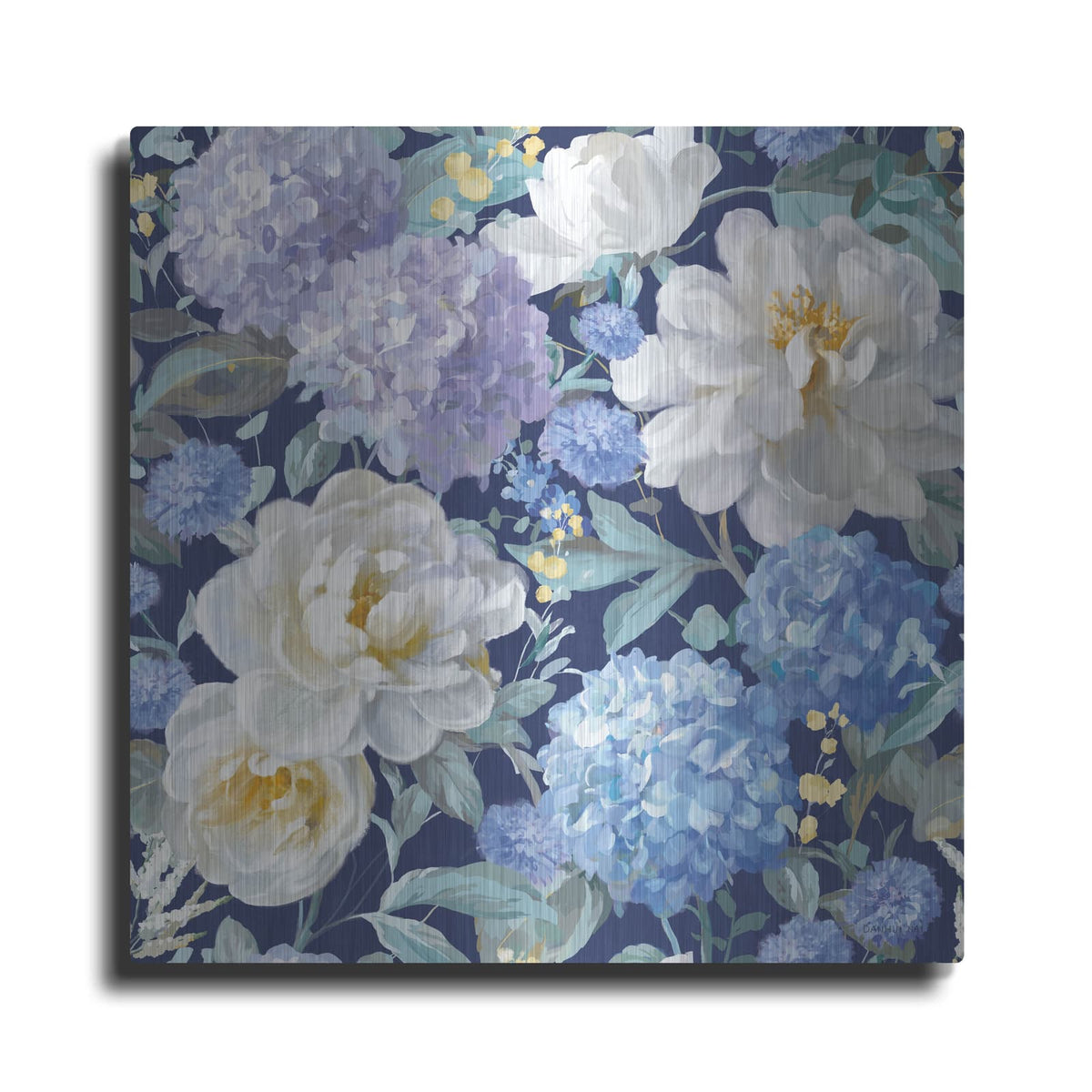 'Spring Morning Blooms Pattern Ib' by Danhui Nai – Metal Wall Art