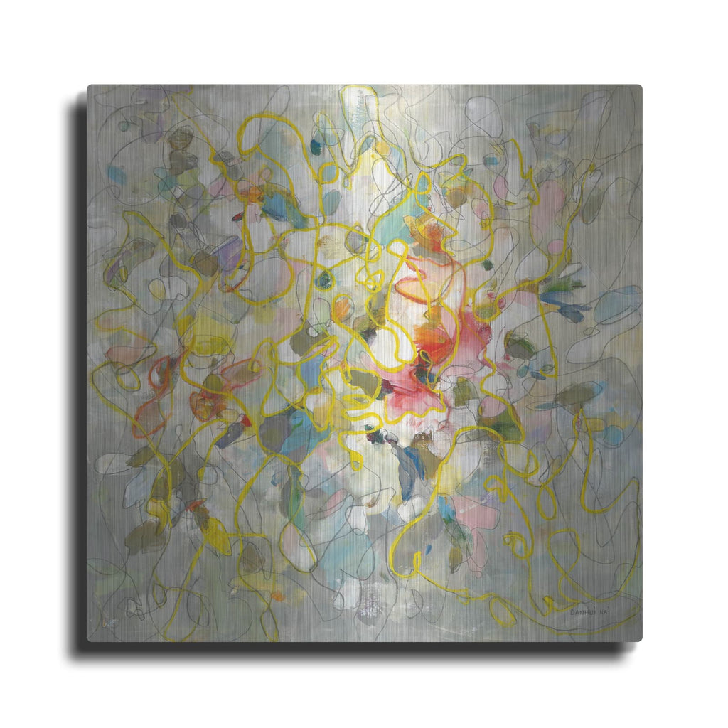 'Strings Of Light 1' by Danhui Nai – Metal Wall Art