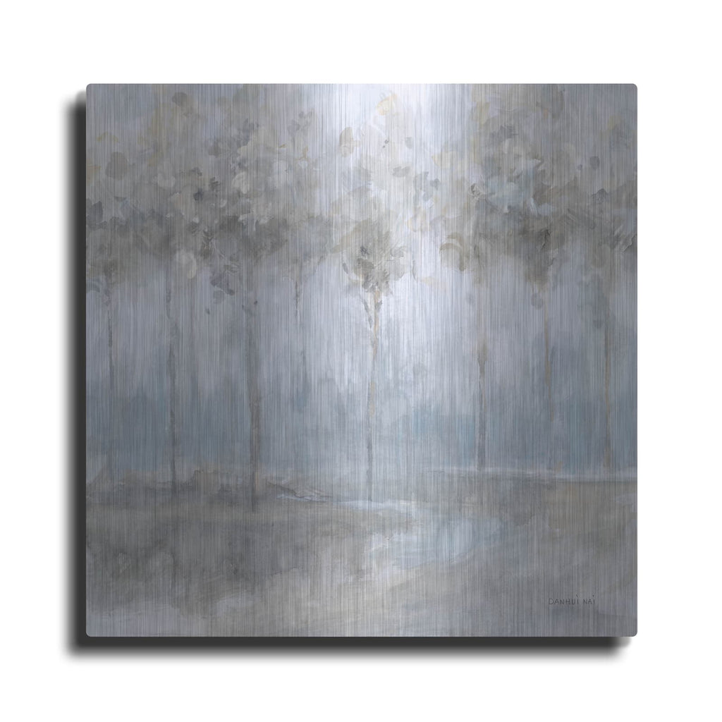 'Subtle Woodland' by Danhui Nai – Metal Wall Art