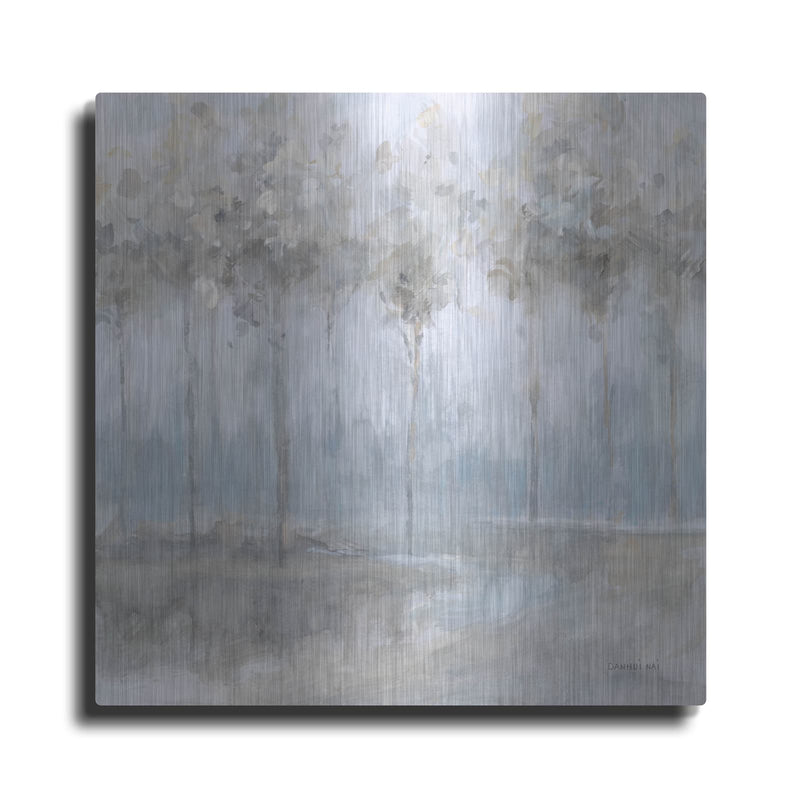 'Subtle Woodland' by Danhui Nai – Metal Wall Art