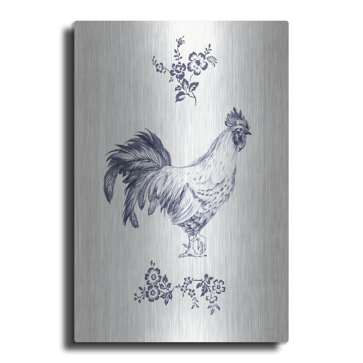 'Summer Chickens 1' by Danhui Nai – Metal Wall Art