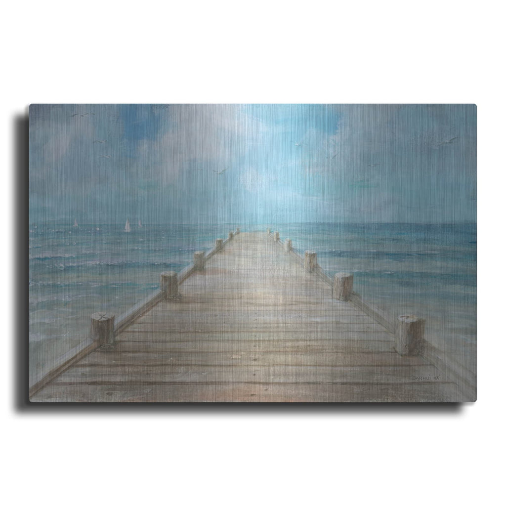 'Summer Dock' by Danhui Nai – Metal Wall Art