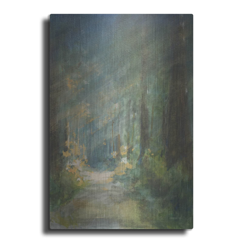'Sun Soaked Redwoods' by Danhui Nai – Metal Wall Art