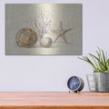 'Sunrise Beach 1' by Danhui Nai – Metal Wall Art, 16x12 room view