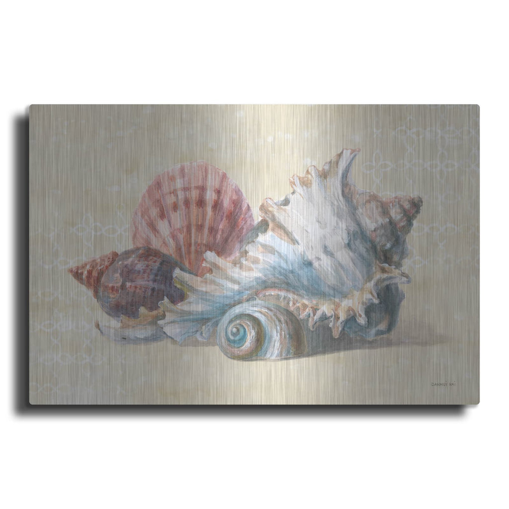 'Sunrise Beach 2' by Danhui Nai – Metal Wall Art
