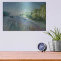 'Sunrise Meadow' by Danhui Nai – Metal Wall Art, 16x12 room view