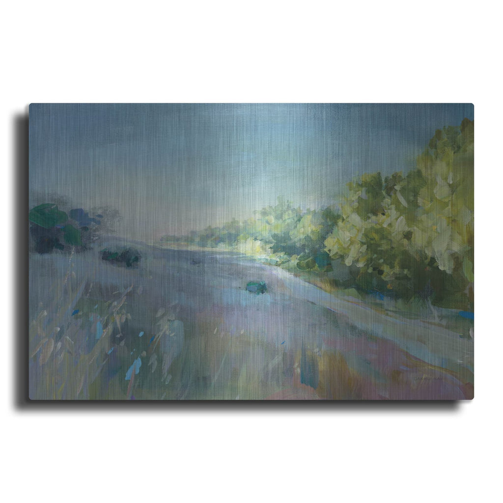'Sunrise Meadow' by Danhui Nai – Metal Wall Art